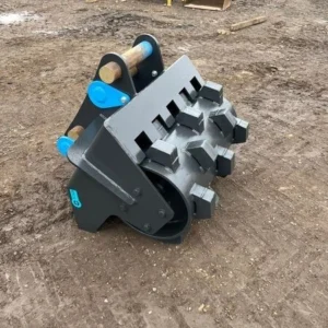 900mm Compactor Wheels w/ Multifit 65mm/80mm Pins - Unused