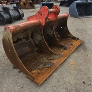 6ft Ditching Bucket w/ 80mm Pins - Used - C222